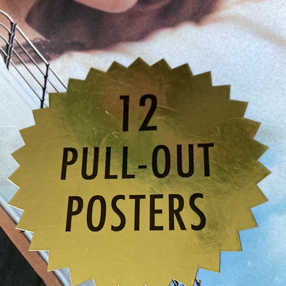 TITANIC MOVIE POSTER BOOK ‘97 has 12, 20”x25” color posters.  $12 - Picture 2 of 8
